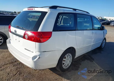 2007 Toyota Sienna Ce from USA, damaged, VIN 5TDZK23C87S016506